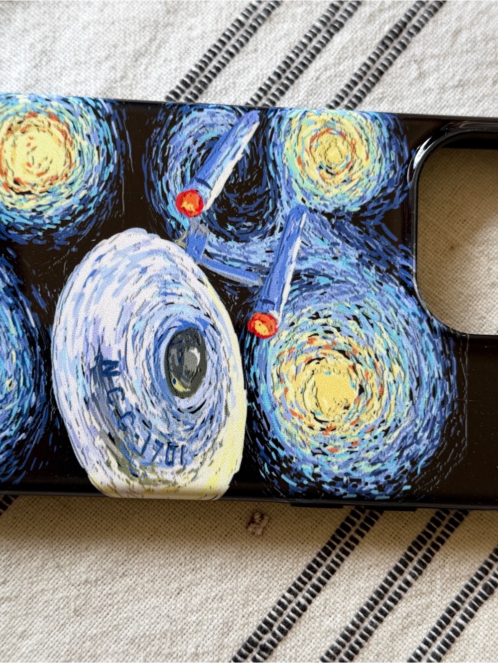 Star Trek VanGogh Phone Case - Blue & Black for I phone 13 Pro